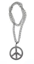 Miniatyrbild 1 av 2: Halsband - Peace Iced