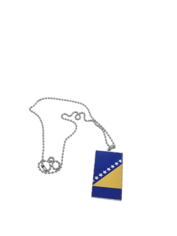 BOSNIA FLAG halskæde