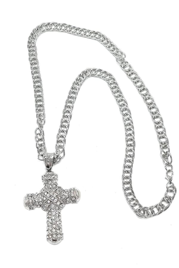 Halskæde - Cross Iced
