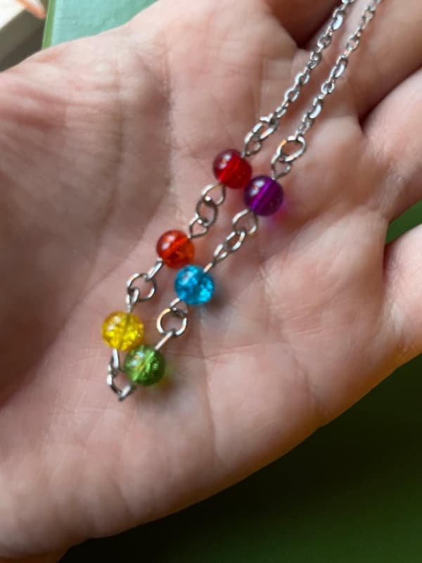 Choker Pride Regnbågssmycke LGBT HBTQ Rostfritt Halsband