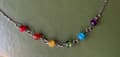 Miniatyrbild 5 av 6: Choker Pride Regnbågssmycke LGBT HBTQ Rostfritt Halsband