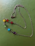 Miniatyrbild 6 av 6: Choker Pride Regnbågssmycke LGBT HBTQ Rostfritt Halsband