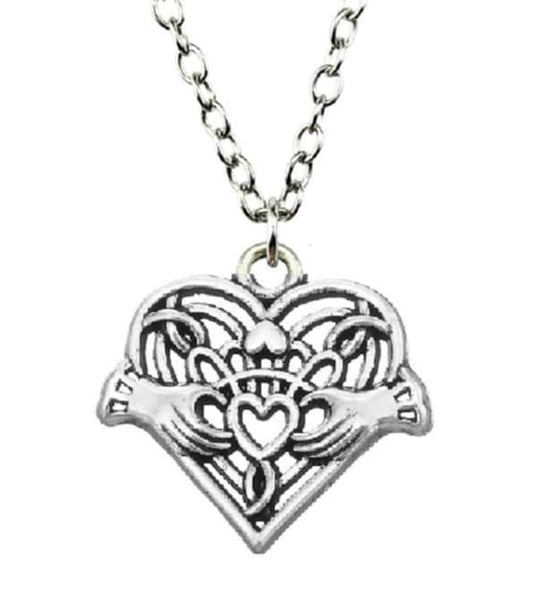 Necklace - Claddagh - Heart - Irish - Friendship