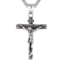 Miniatyrbild 1 av 5: U7 Krucifixhalsband - Silver