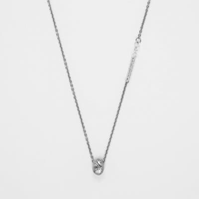 Björg Jewellery - Halsband Anatomiskt Hjärta Smal Svart