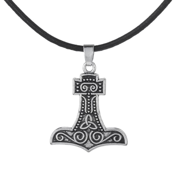 Necklace - Hammer of Thor - Mjölner - Norse - Cord