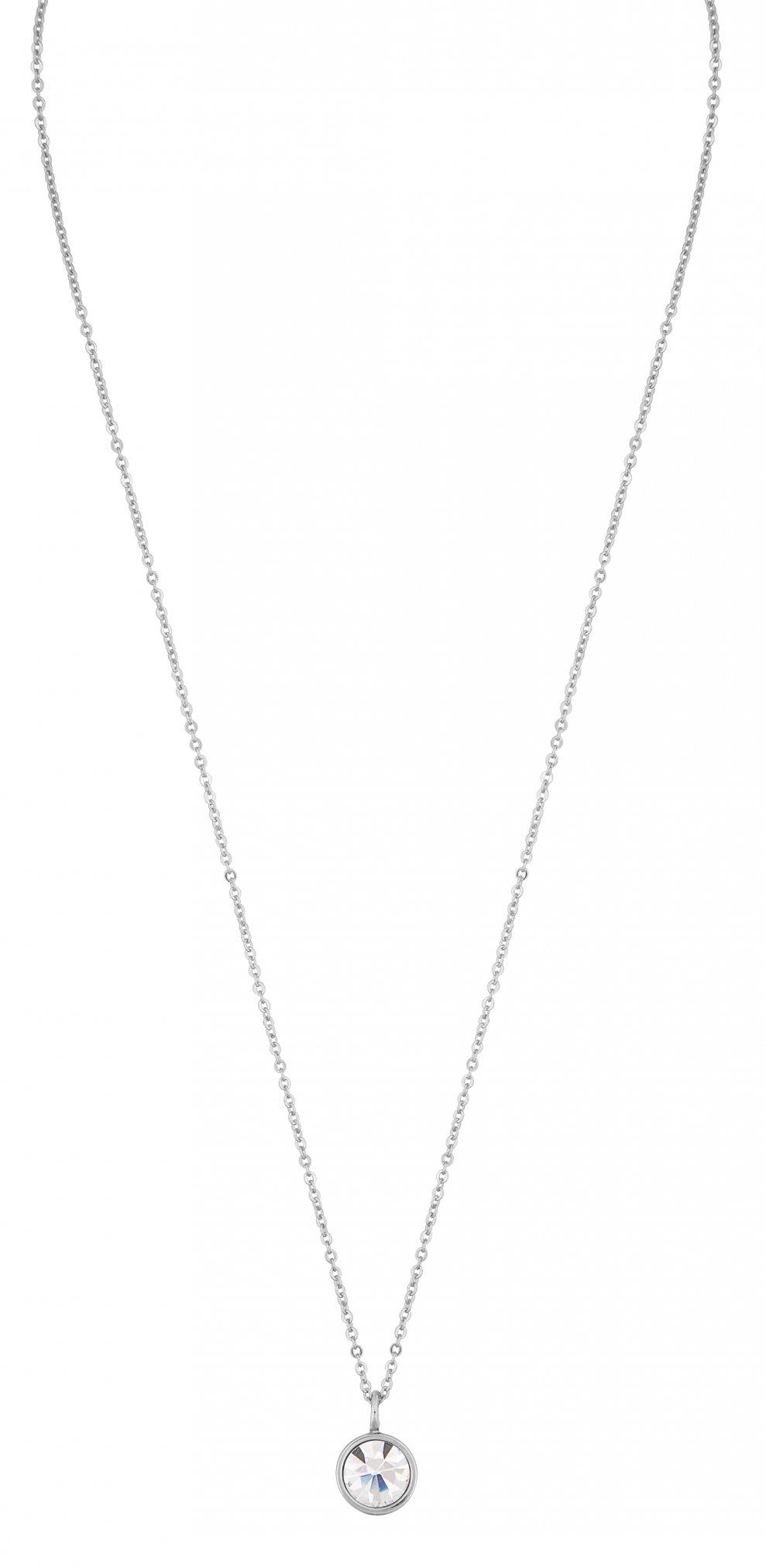Snö - Caroline Small Pendant Neck 40 s/clear