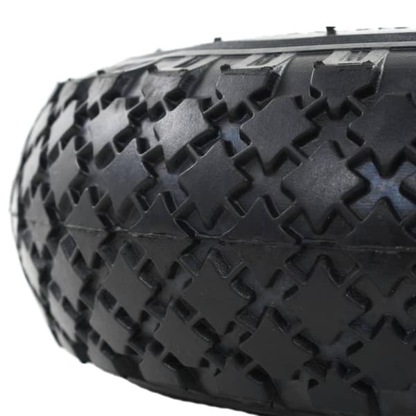 vidaXL Nokkakärryn pyörät 4 kpl kumi 3.00-4 (245x82)