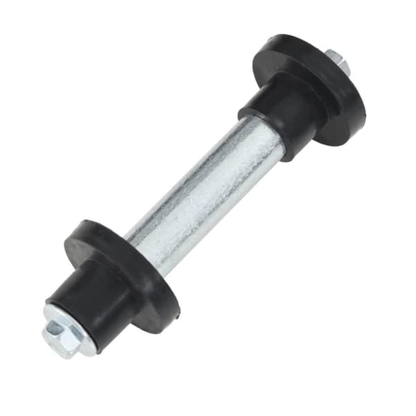 vidaXL Skottkärrehjul med axel massiv PU 4.00-8 390 mm