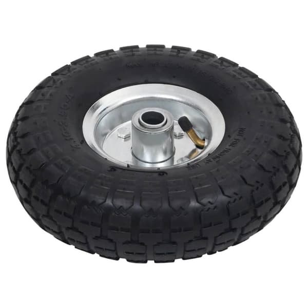 vidaXL Sekketrallehjul 4 stk gummi 4,10/3,50-4 (260x83)