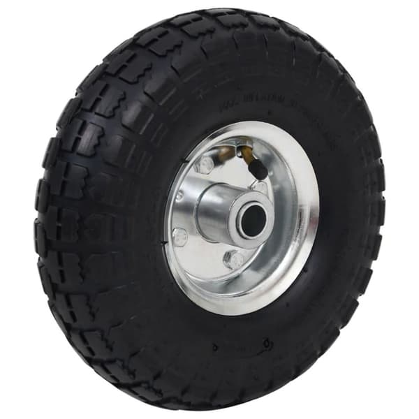 vidaXL Sekketrallehjul 4 stk gummi 4,10/3,50-4 (260x83)