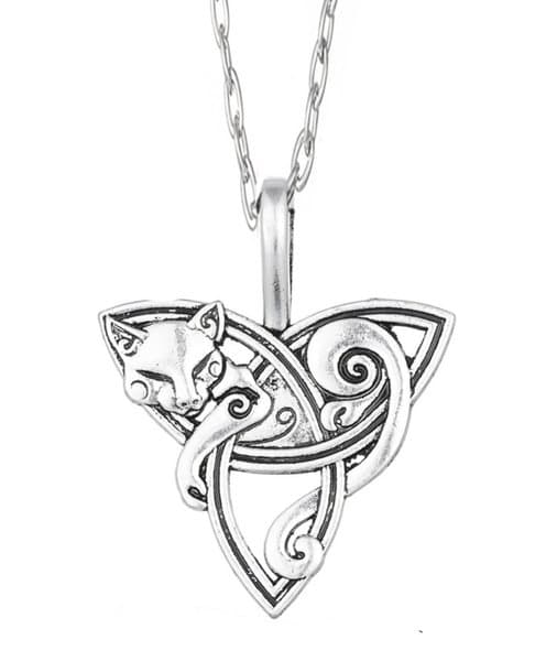 Necklace - Fox - Cat - Celtic