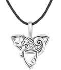Miniatyrbild 1 av 3: Halsband Keltisk Symbol Räv/Katt Wicca Pagan Mytologi Amulett