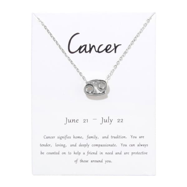 Gåvohalsband Stjärntecken Kräftan Cancer Halsband