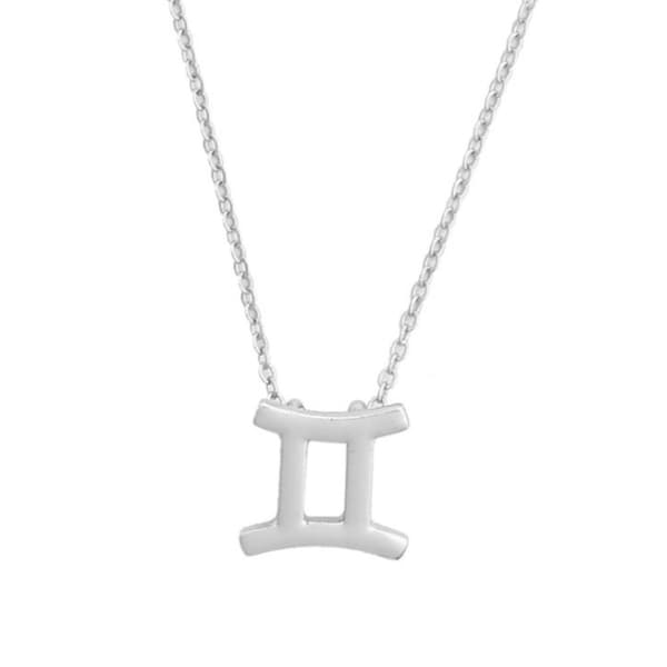 Gåvohalsband Stjärntecken Tvillingarna Gemini Halsband