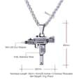 Miniatyrbild 5 av 5: Halsband, automatvapen - Silver