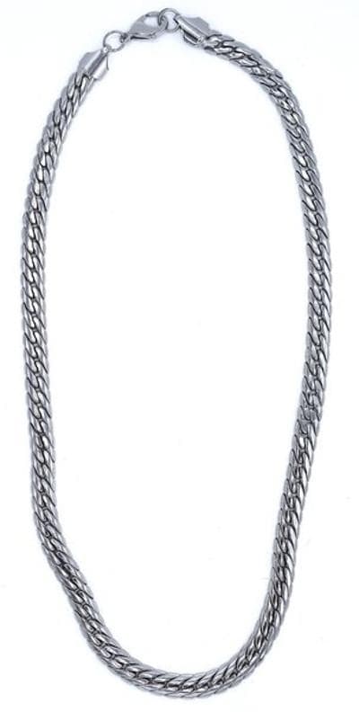 Silverfärgade kedjehalsband