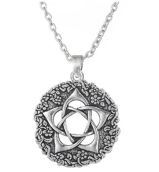 Necklace - Pentacle of the Goddess - Pentagram - Chain