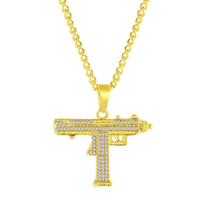 Halsband, Kulsprutepistol
