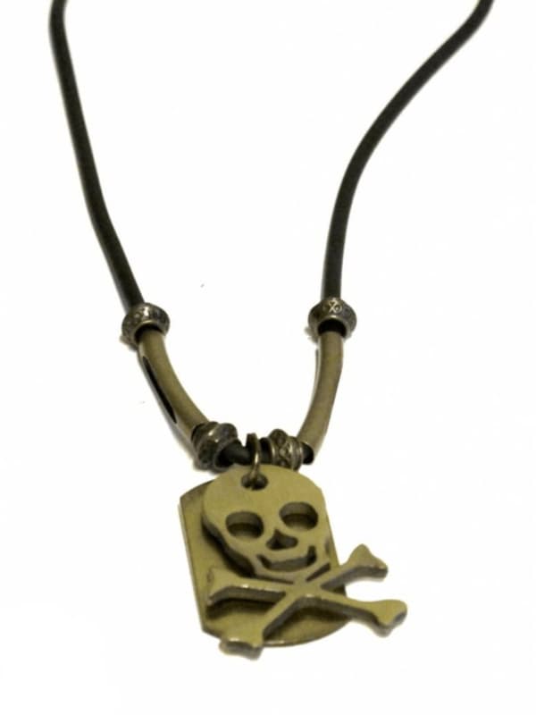 Halskæde - Dog Tag Skull