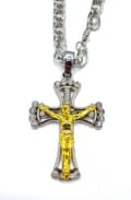Miniatyrbilde 2 av 2: Halskjede - Cross Iced