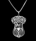 Miniatyrbild 1 av 2: Halsband Boxer Hund Djurälskare Dog
