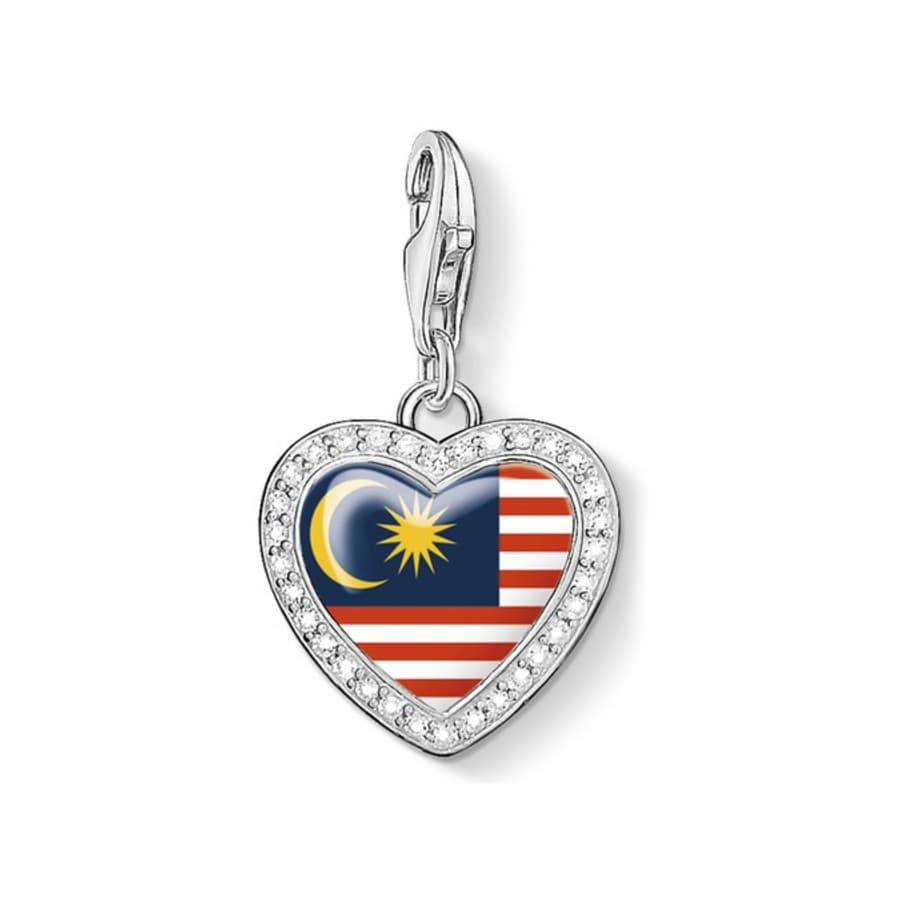 Dampärlor Thomas Sabo 1184-628-7 Multicolour Silvrig (2,60 cm)
