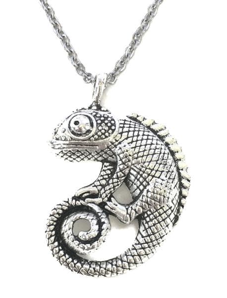 Halsband Ödla Gecko Iguana Leguan Lizard Reptil