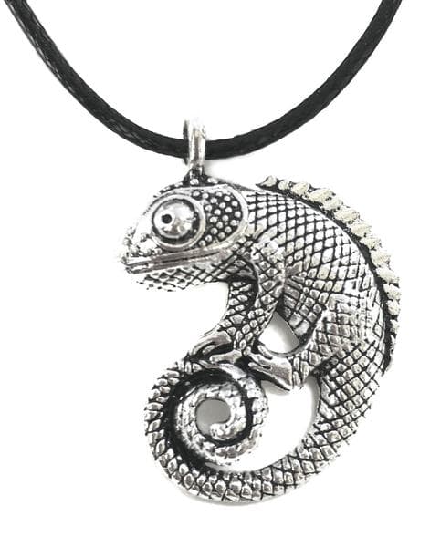 Necklace - Iguana - Lizard - Cord