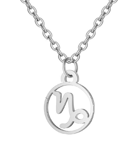 Necklace - Capricorn - Zodiac - Stainless steel