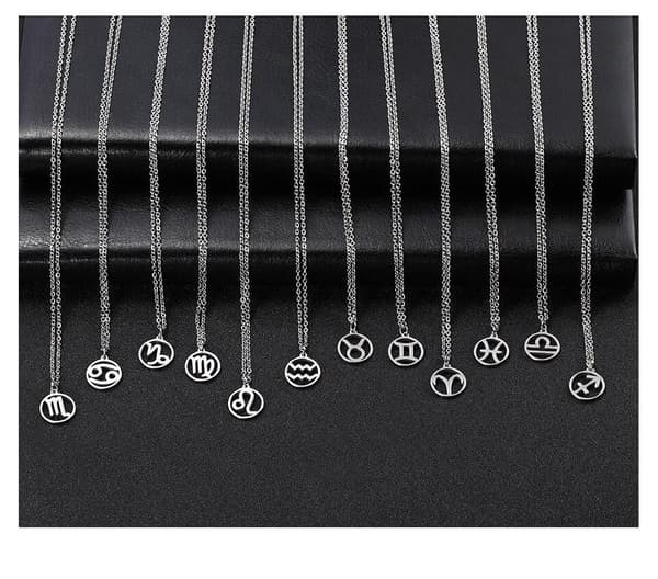 Necklace - Cancer - Zodiac - Stainless steel