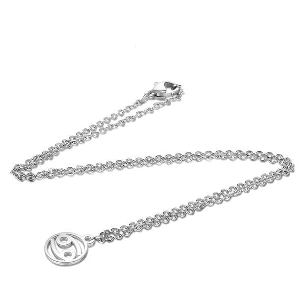 Necklace - Cancer - Zodiac - Stainless steel