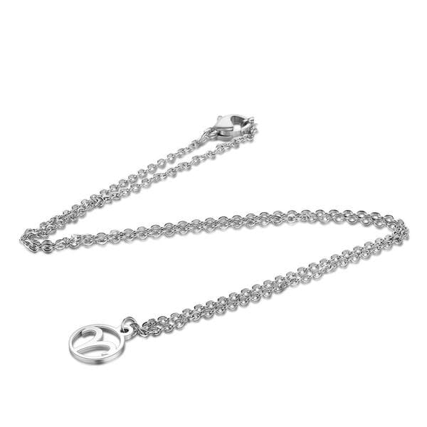 Necklace - Aries - Zodiac - Stainless steel