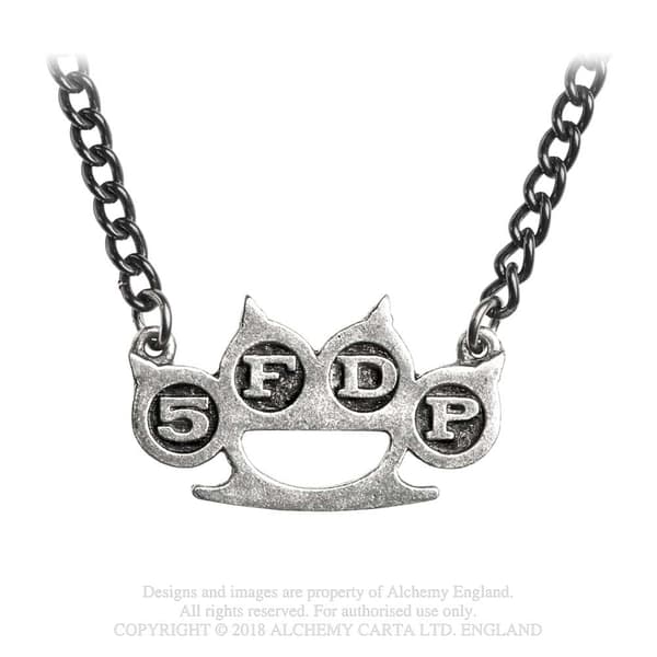 Necklace: Five Finger Death Punch - Knuckle Duster Pendant