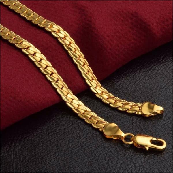 18K gullbelagt kjede perfekt gave gave valentines