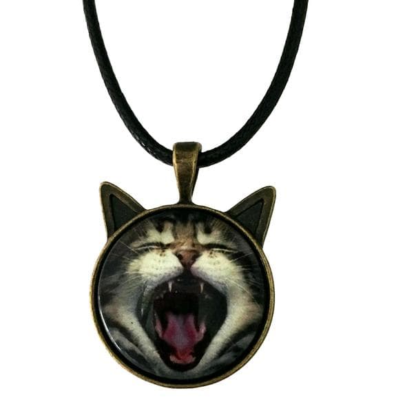 Halsband Katt Huskatt Tabby Randig Katt Öron Cat Rem