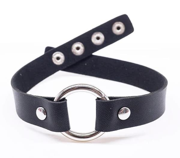 Choker - O-ring - Black - Small