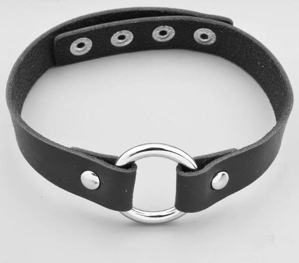 Choker - O-ring - Black - Small