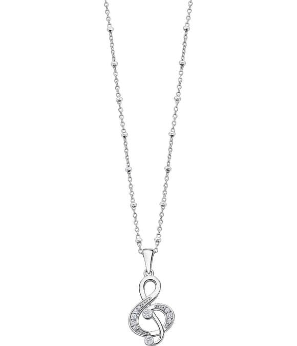 Lotus Silver Ladies necklaces chains neck jewelry LP3018-1/1
