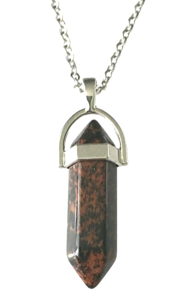 Halsband Mahognyobsidian Sten Healing New Age Wicca