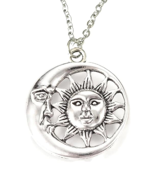 Necklace - Moon - Sun