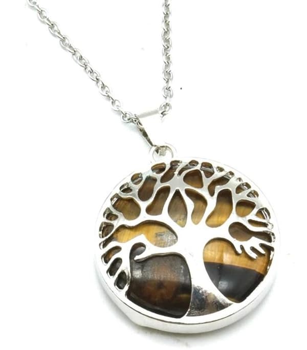 Necklace - Tree of Life - Tigereye