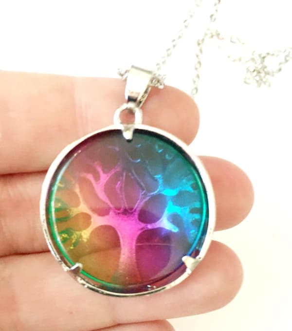 Necklace - Tree of Life - Multicoloured