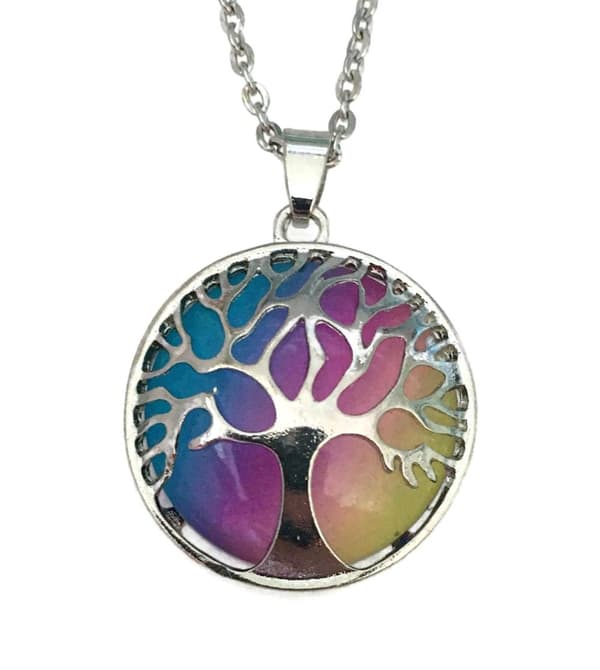 Necklace - Tree of Life - Multicoloured