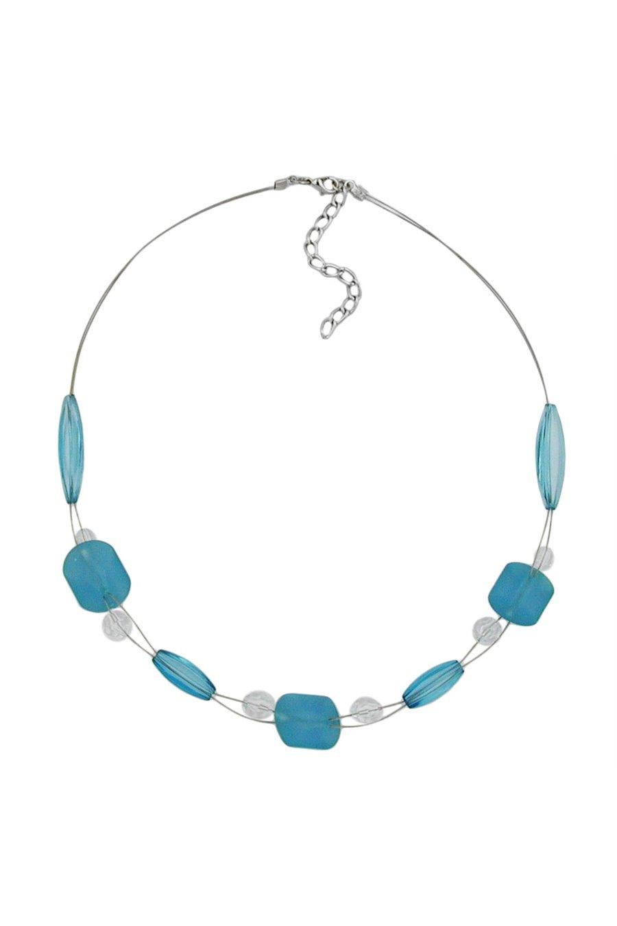 HALSBAND TURKOS PÄRLOR 45CM