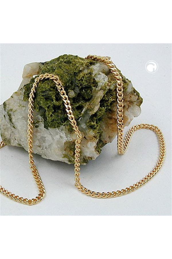 Curb Chain 50cm Gold Plated - GL201802-50