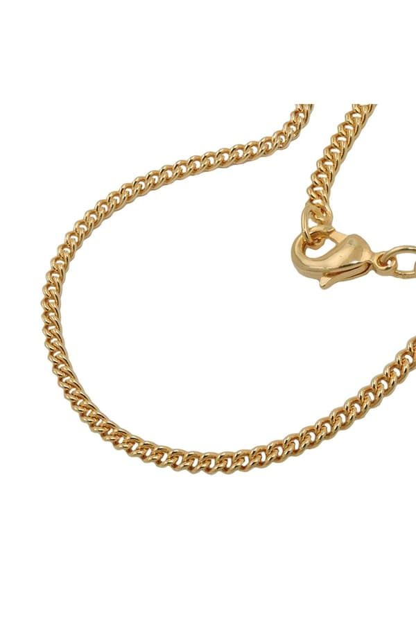 Curb Chain 50cm Gold Plated - GL201802-50