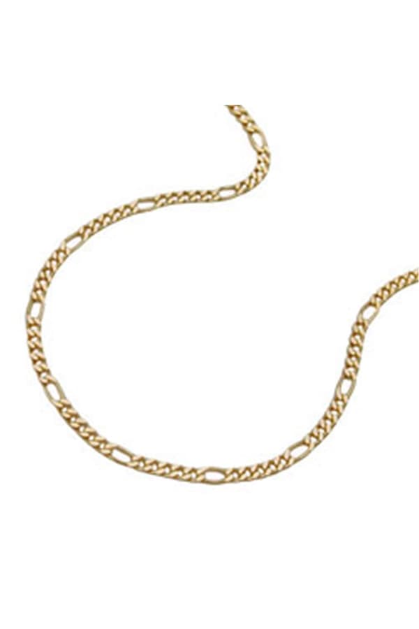 Figaro Chain Diamond Cut Gold Plated - GL213531-60