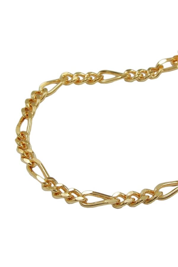 Necklace 3mm Figaro Chain Gold Plated Amd 70 Cm - GL213831-70