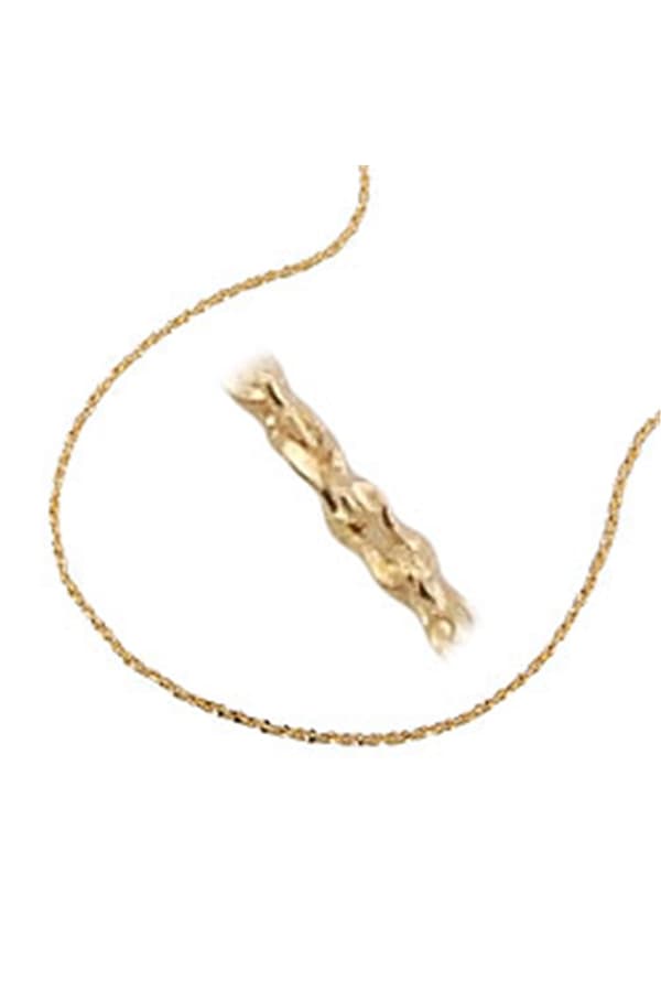 Thin Fancy Chain 42cm 14kt Gold - GL530007-42